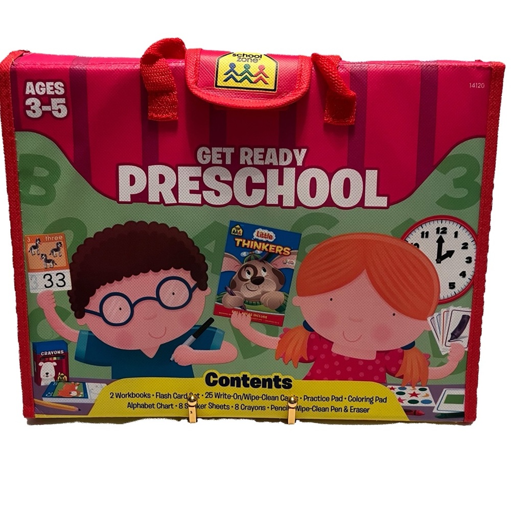 School Zone Play Set Get Ready For Preschool
